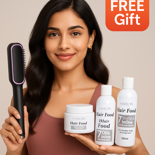 FREE Hair straightener Brush + Havelyn Hair Kit